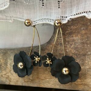 Front/Back Floral Earrings